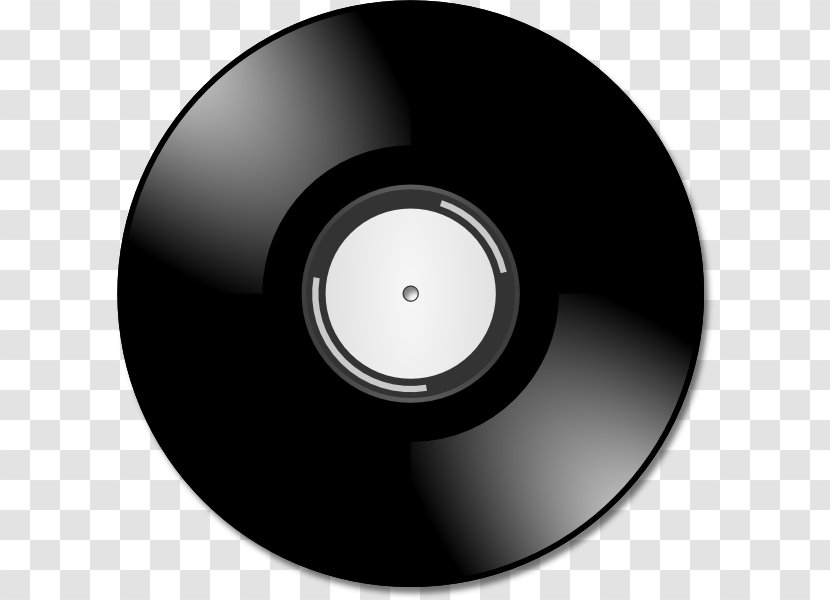 Phonograph Record Sound Recording And Reproduction Clip Art - Silhouette - Records Transparent PNG