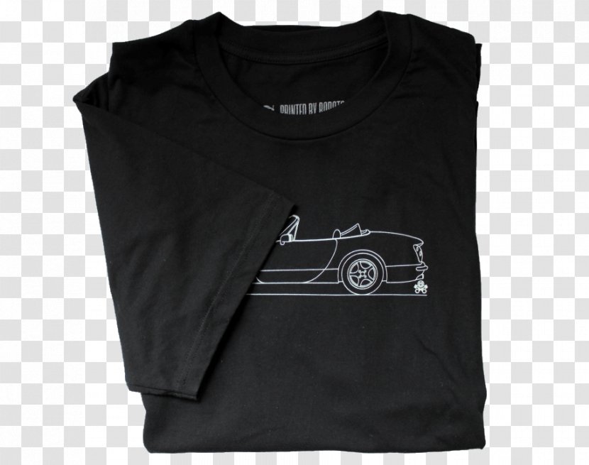 T-shirt Sleeve Outerwear Brand - Black M Transparent PNG
