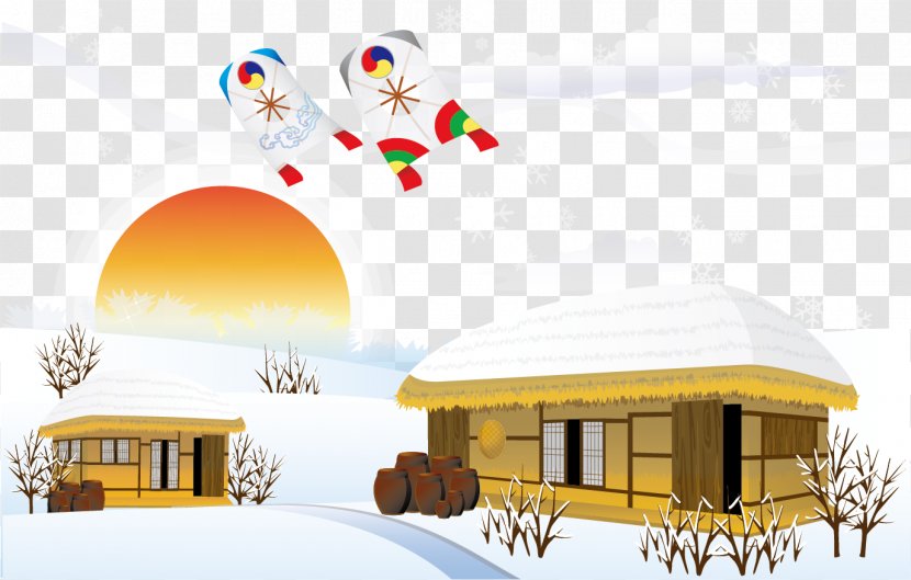 Snowflake Winter - Sky - Housing Material Snow Transparent PNG