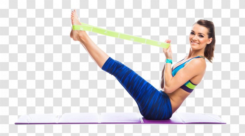 Exercise Bands Stretching Strength Training Physical Fitness - Watercolor - Movement Transparent PNG