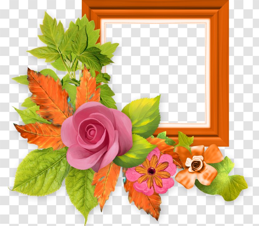 Paper Flower Picture Frames Floral Design - Idea - Acuarela Transparent PNG