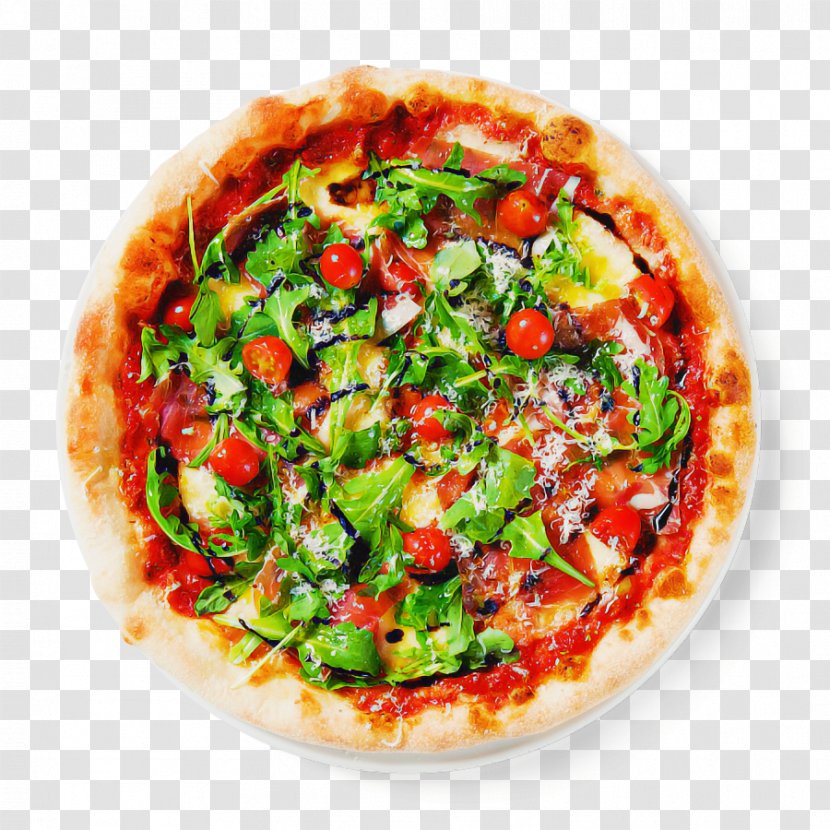 Dish Food Cuisine Pizza Ingredient - Fast Italian Transparent PNG