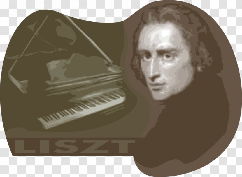 Franz Liszt Composer - Cartoon - Flower Transparent PNG