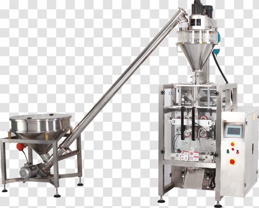 Vertical Form Fill Sealing Machine Powder Packaging And Labeling Manufacturing - Food - Flour Transparent PNG