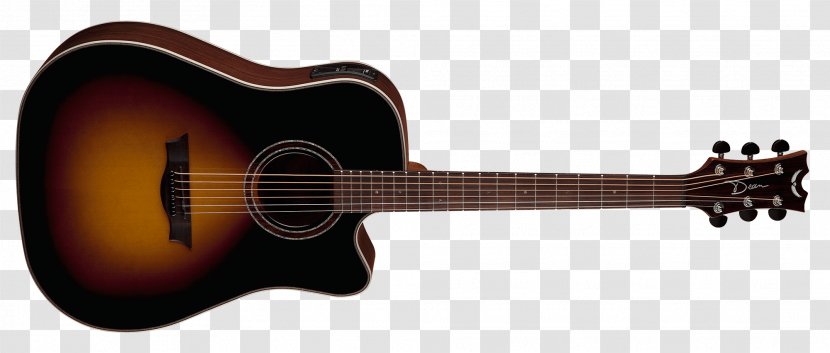 Steel-string Acoustic Guitar Acoustic-electric - Watercolor - Sunburst Transparent PNG