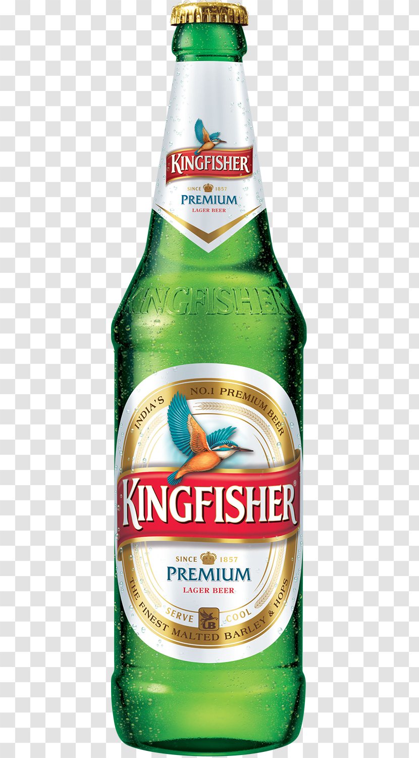Lager Beer In India Kingfisher Distilled Beverage - Beerlao Transparent PNG