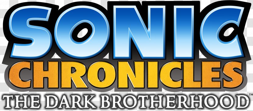 Sonic Chronicles: The Dark Brotherhood Rush Unleashed Video Game Nintendo DS - Logo - Chronicles Transparent PNG
