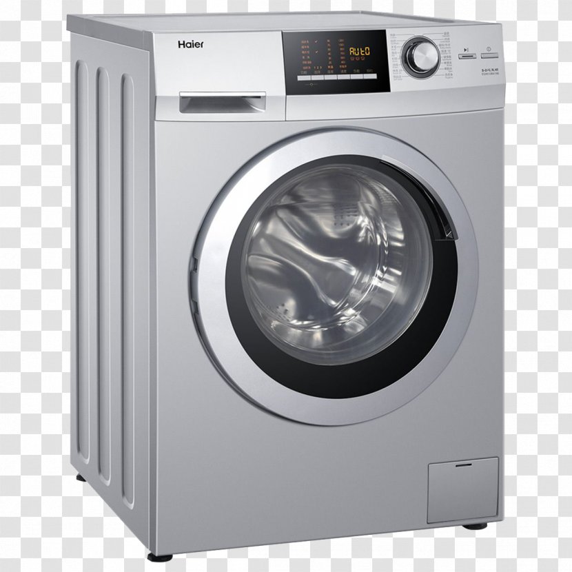 Washing Machine Home Appliance Haier - Appliances To Avoid Pull Transparent PNG