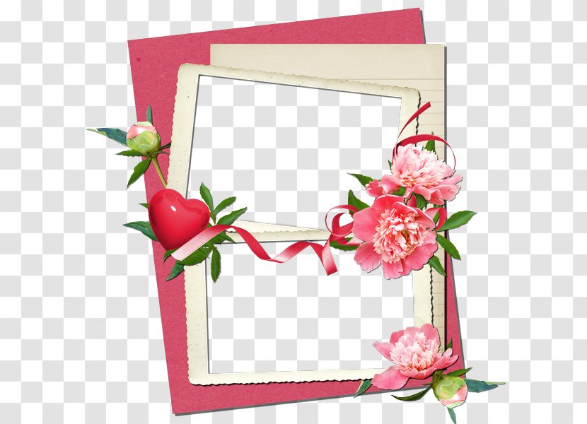 Floral Design Cut Flowers Artificial Flower Picture Frames - Gift Transparent PNG
