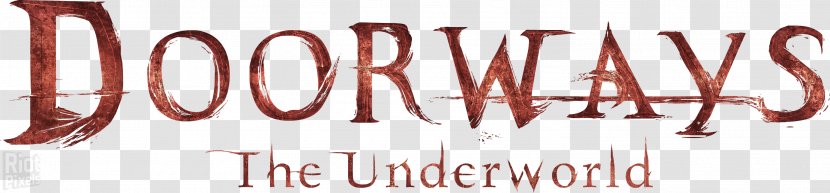 Doorways: The Underworld Logo Brand Font - Calligraphy Transparent PNG