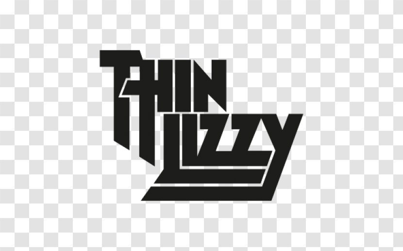 Thin Lizzy T-shirt Logo Heavy Metal Skid Row - Silhouette - Vector Transparent PNG