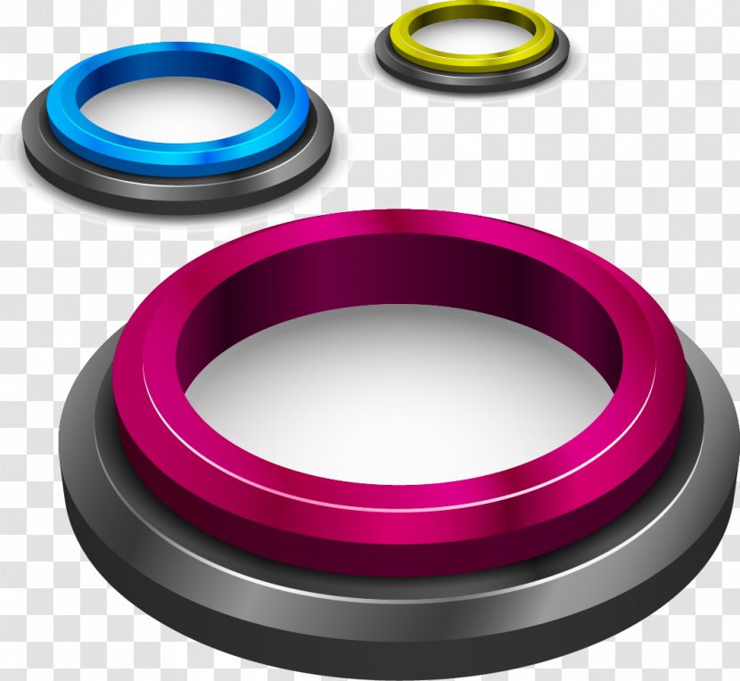 Circle Computer Graphics Chart - Purple - Vector Transparent PNG