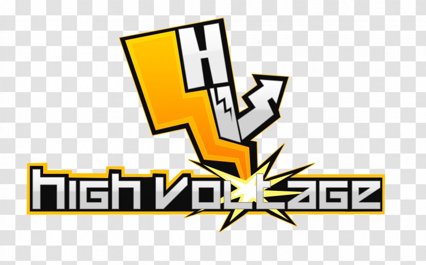 Logo High Voltage Computer Software - Yellow Transparent PNG