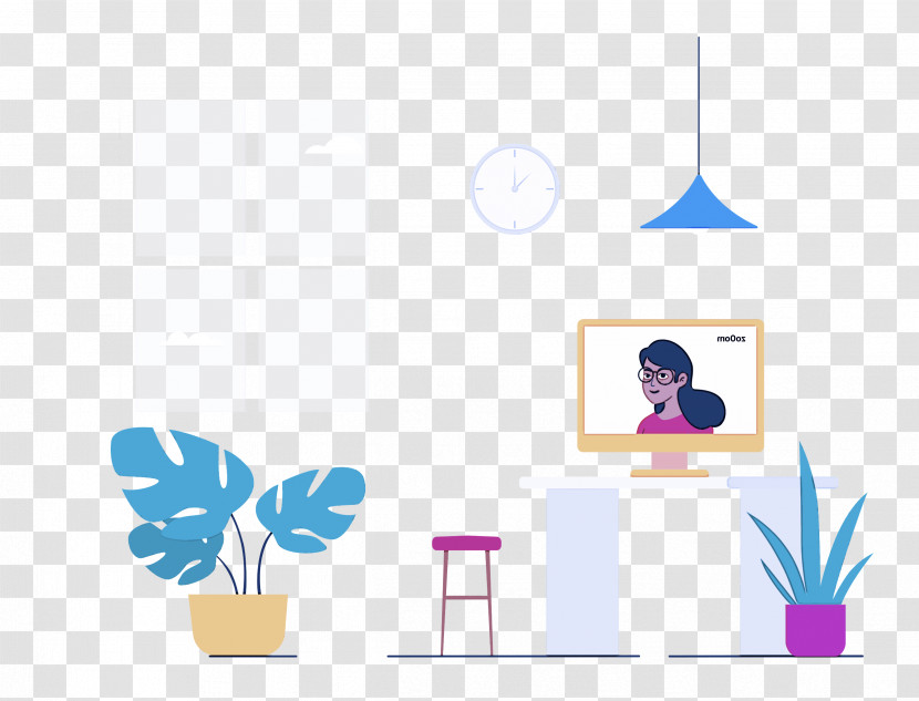 Working From Home Transparent PNG