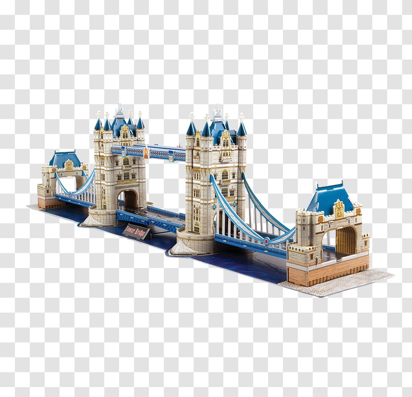 Tower Bridge Puzz 3D Jigsaw Puzzles 3D-Puzzle - Game - Cube Transparent PNG