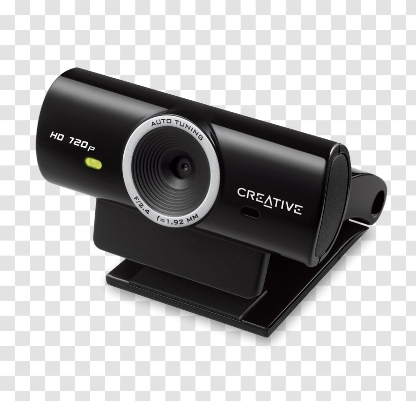 Microphone Webcam Camera High-definition Video 720p - Multimedia - Creative Transparent PNG