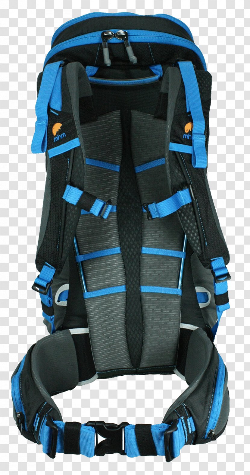 Backpack Outdoor Recreation Climbing Harnesses Zipper - Electric Blue Transparent PNG