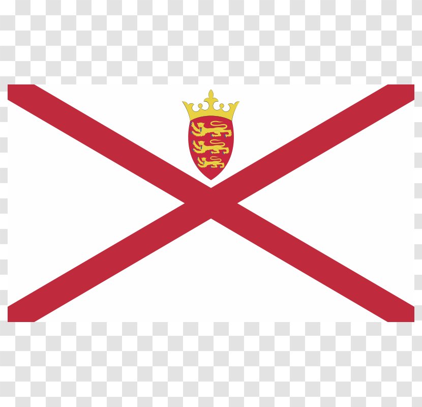 Flag Of Jersey Alderney Guernsey Transparent PNG