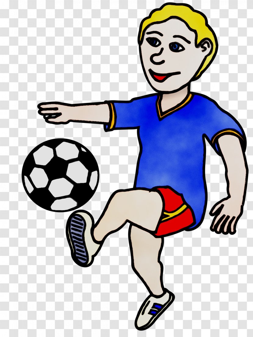 Football Clip Art Sports Kick - Cartoon - Girl Transparent PNG