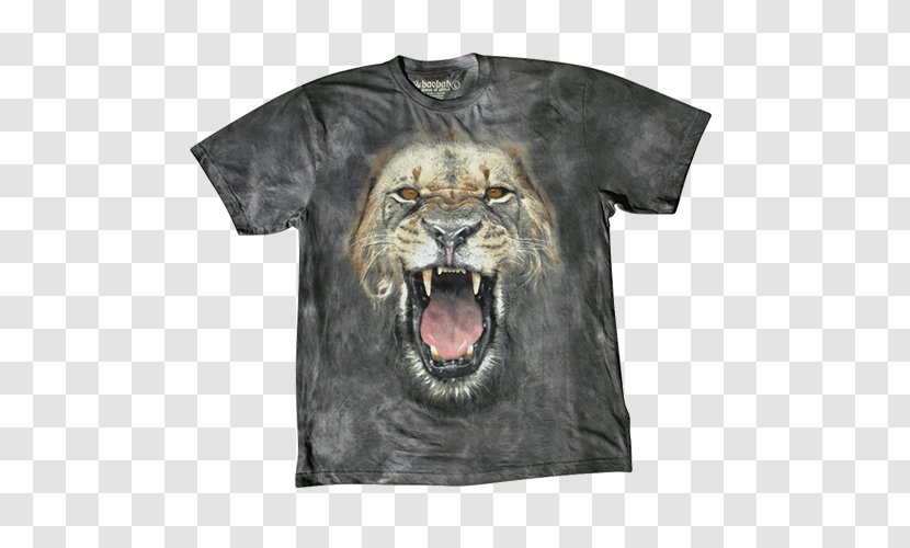 T-shirt Lion Top Aloha Shirt - Watercolor Transparent PNG