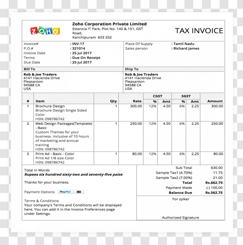 Polycarbonate Price Invoice Sales Purchase Order - Flower - Gst Transparent PNG