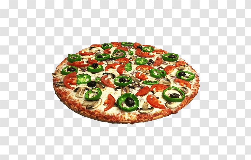 California-style Pizza Sicilian Cheese California Style - European Food - Authentic Greek Transparent PNG
