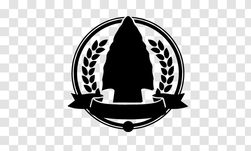 Circle Logo - Blackandwhite - Oval Cap Transparent PNG