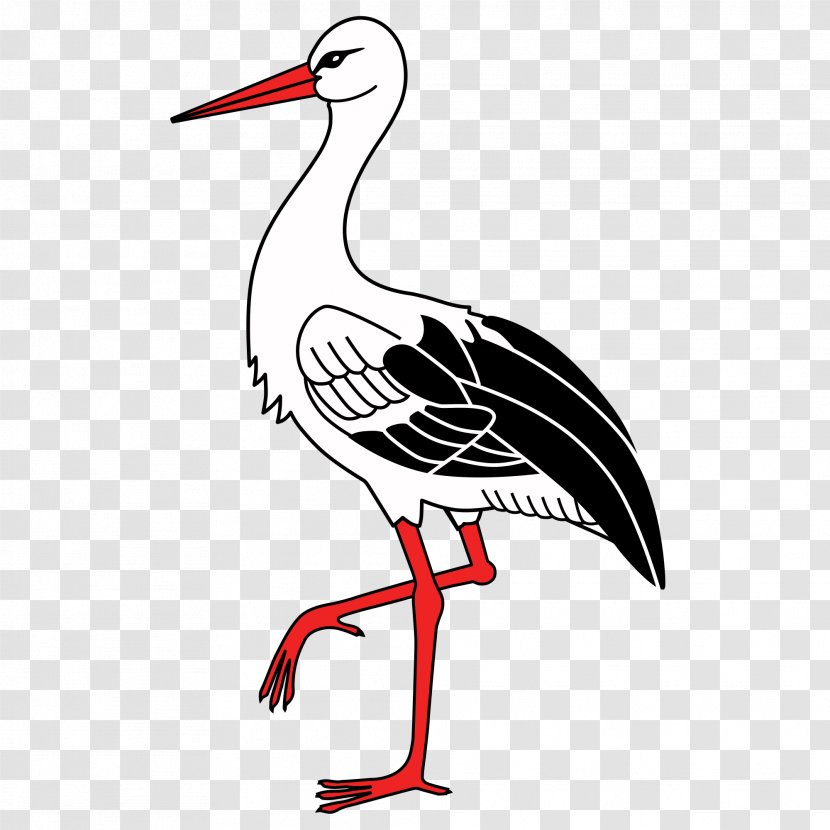 Stork Bird Clip Art - Beak Transparent PNG