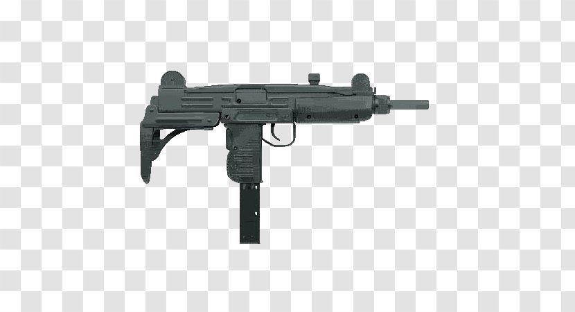 Uzi Submachine Gun Firearm Squad Automatic Weapon - Tree Transparent PNG