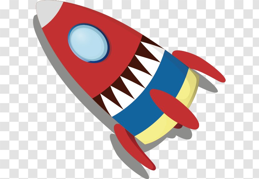 Rocket Cartoon Clip Art - Vehicle Transparent PNG