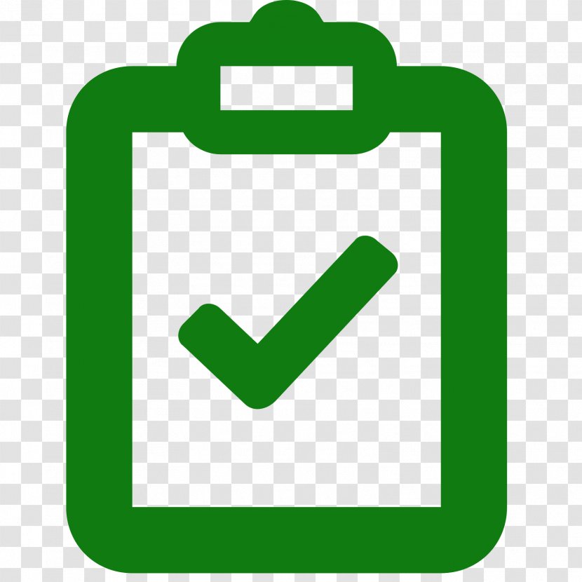 Clipboard Download - Check Mark - Green Transparent PNG
