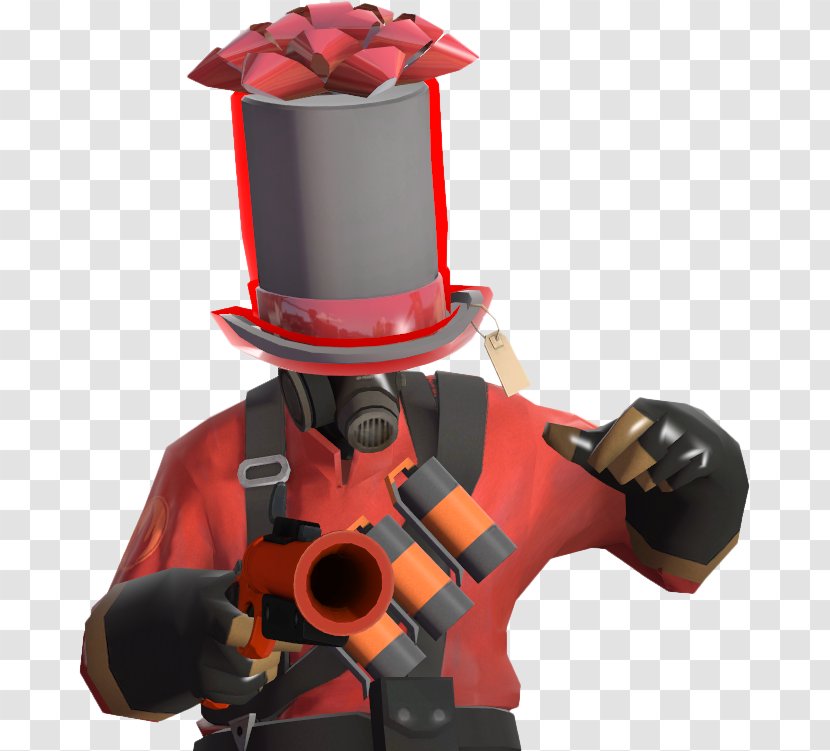 Team Fortress 2 Top Hat Gift Video Game - Machine Transparent PNG