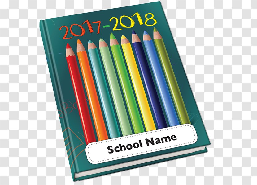 Pencil Writing Implement Material - Yearbook Cover Transparent PNG