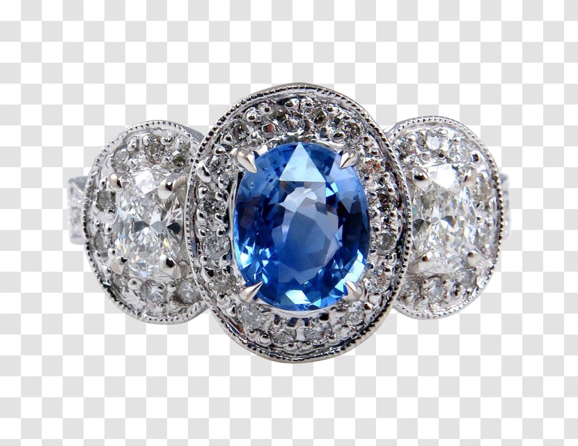 Sapphire Engagement Ring Gemological Institute Of America Diamond Transparent PNG