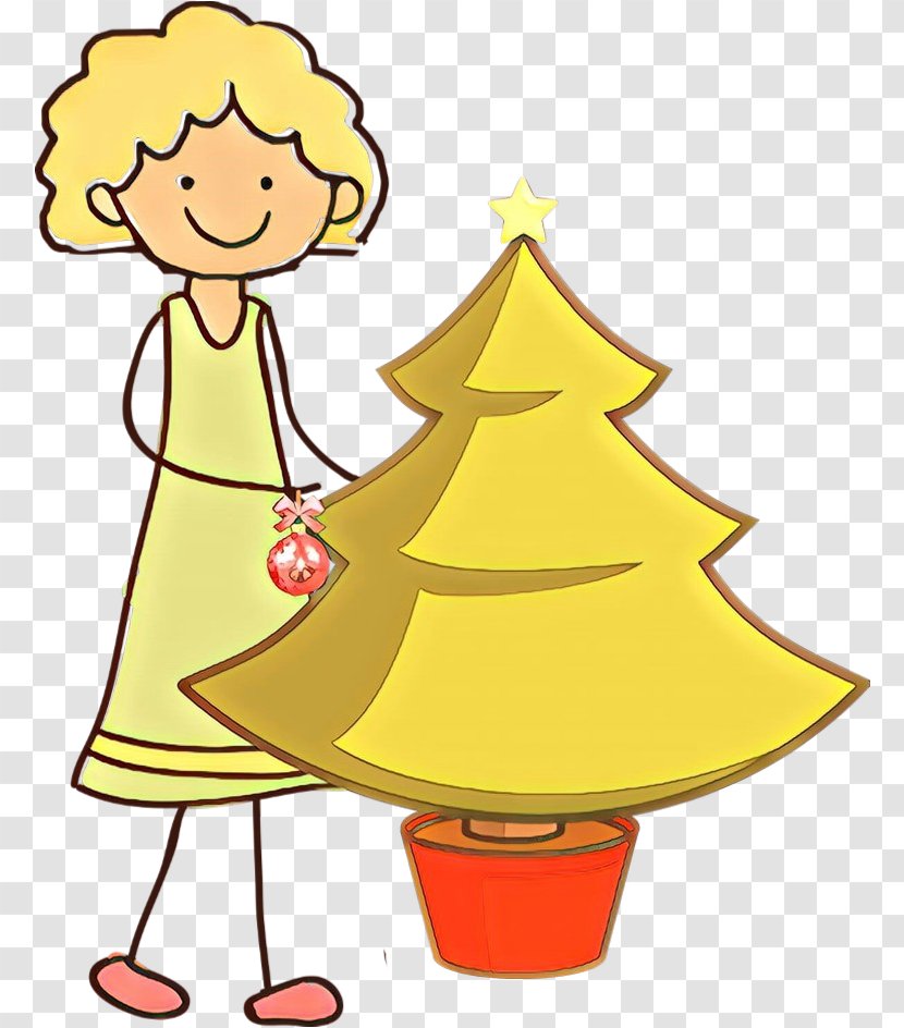 Christmas Tree - Happy - Decoration Transparent PNG