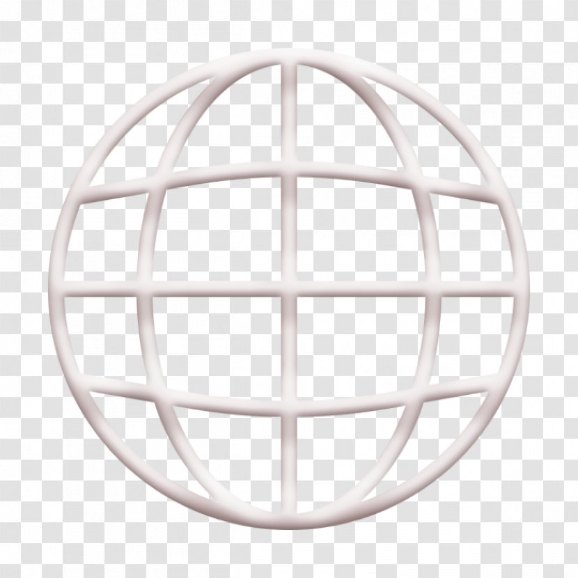 Globe Icon - Symmetry Symbol Transparent PNG