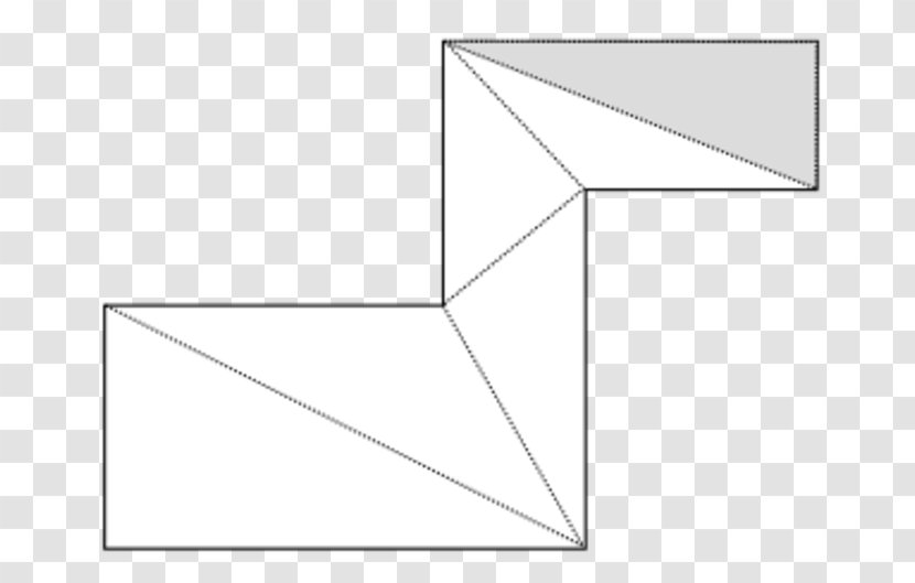 Triangle Paper Point Area - White Transparent PNG