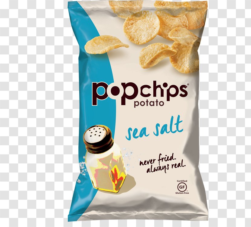 Popchips Sea Salt Potato Chip Kettle Foods Transparent PNG