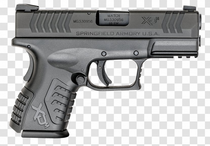 Springfield Armory XDM Subcompact Car .40 S&W HS2000 - Handgun Transparent PNG