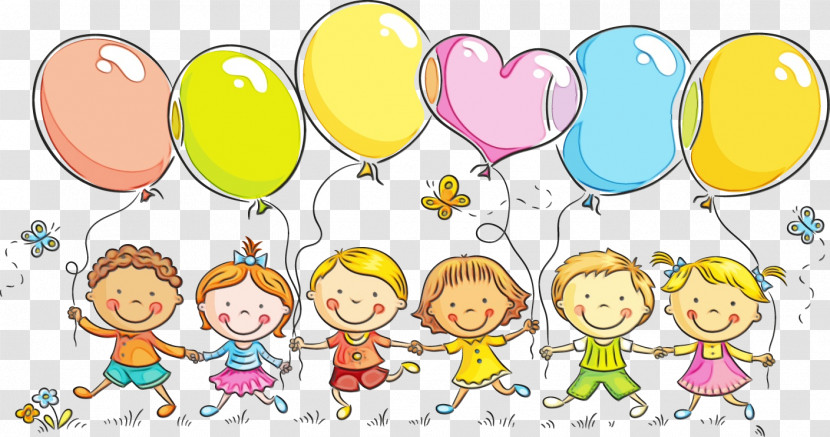 Balloon Happiness Area Line Meter Transparent PNG