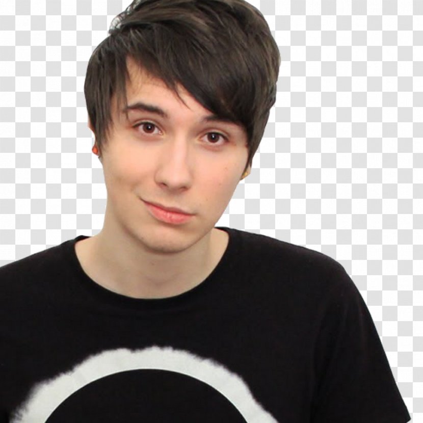 Dan Howell YouTube Draw My Life Humour And Phil - Human Hair Color - Youtube Transparent PNG