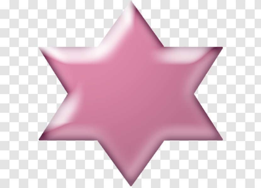Pink M Star - ESTRELLAS Transparent PNG