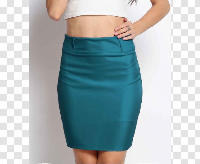 Waist Miniskirt Boyshorts Clothing Sizes - Turquoise - 26012018 Transparent PNG