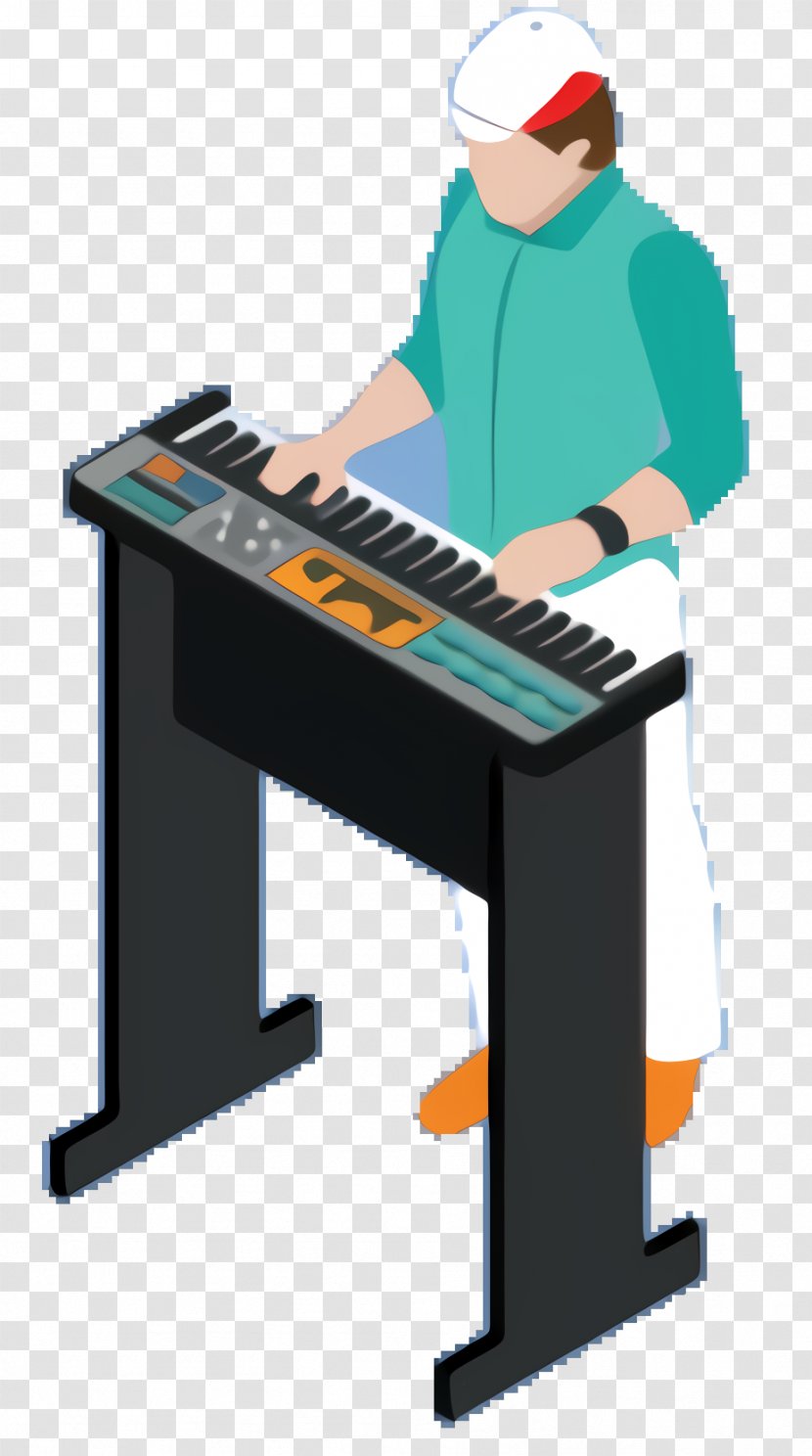 Piano Cartoon - Musical Instrument - Music Player Transparent PNG