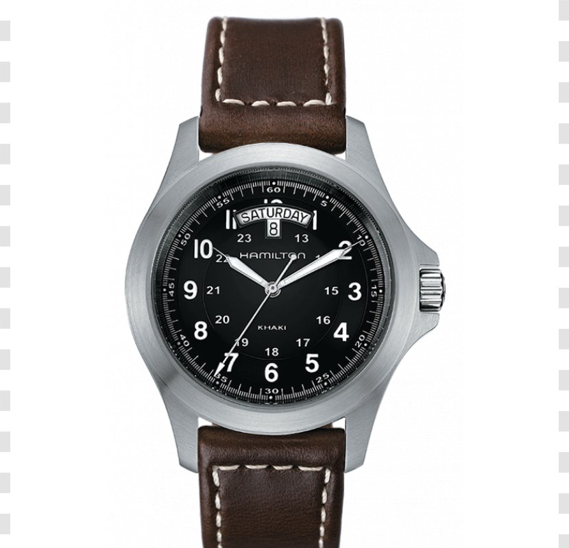 Amazon.com Hamilton Khaki King Watch Company Strap - Swiss Made Transparent PNG
