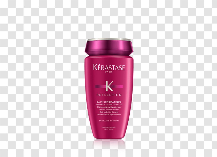 Kérastase Reflection Bain Chromatique Sulfate-Free Réflection Chroma Captive Shampoo - Hair Coloring Transparent PNG