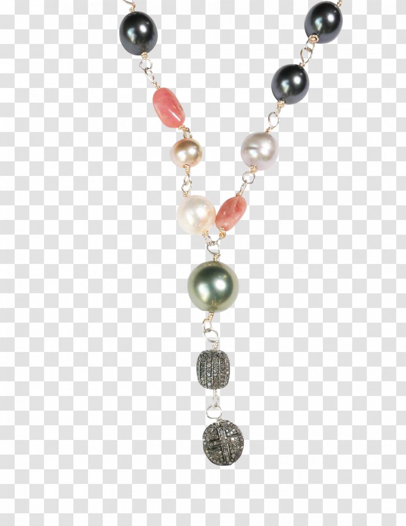 Pearl Earring Necklace Gemstone Jewellery - Sea Coral Transparent PNG