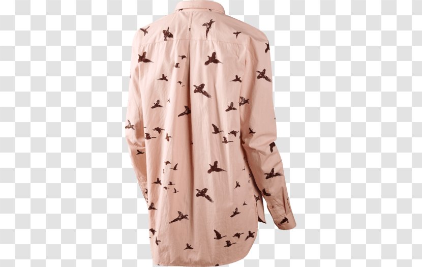 T-shirt Pheasant Sleeve Blouse - Neck Transparent PNG