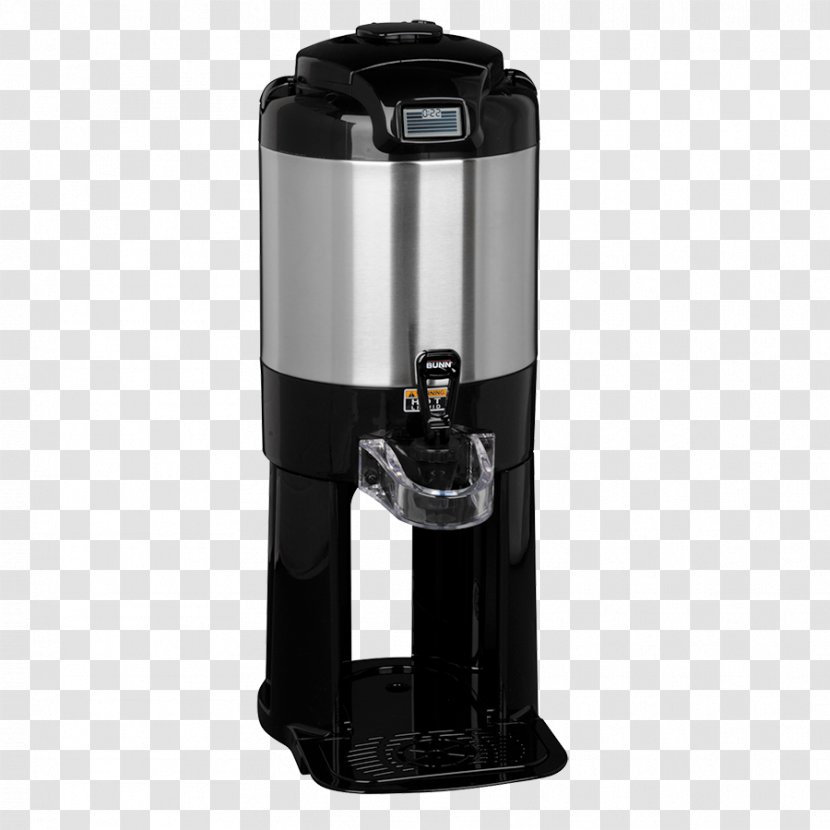 Coffeemaker Bunn-O-Matic Corporation Tea Cafe - Stainless Steel - Coffee Machine Retro Transparent PNG