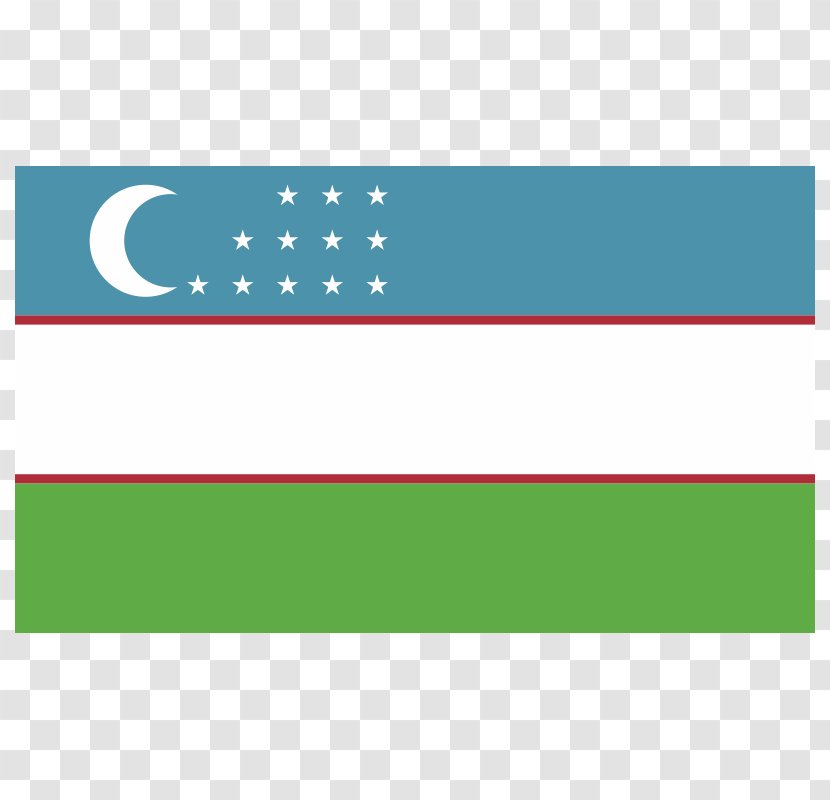 Flag Of Uzbekistan National Flags The World Transparent PNG